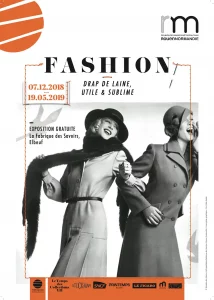Première de couverture du magazine Métropole présentant l'exposition "Drap de laine, de l'utile au sublime"